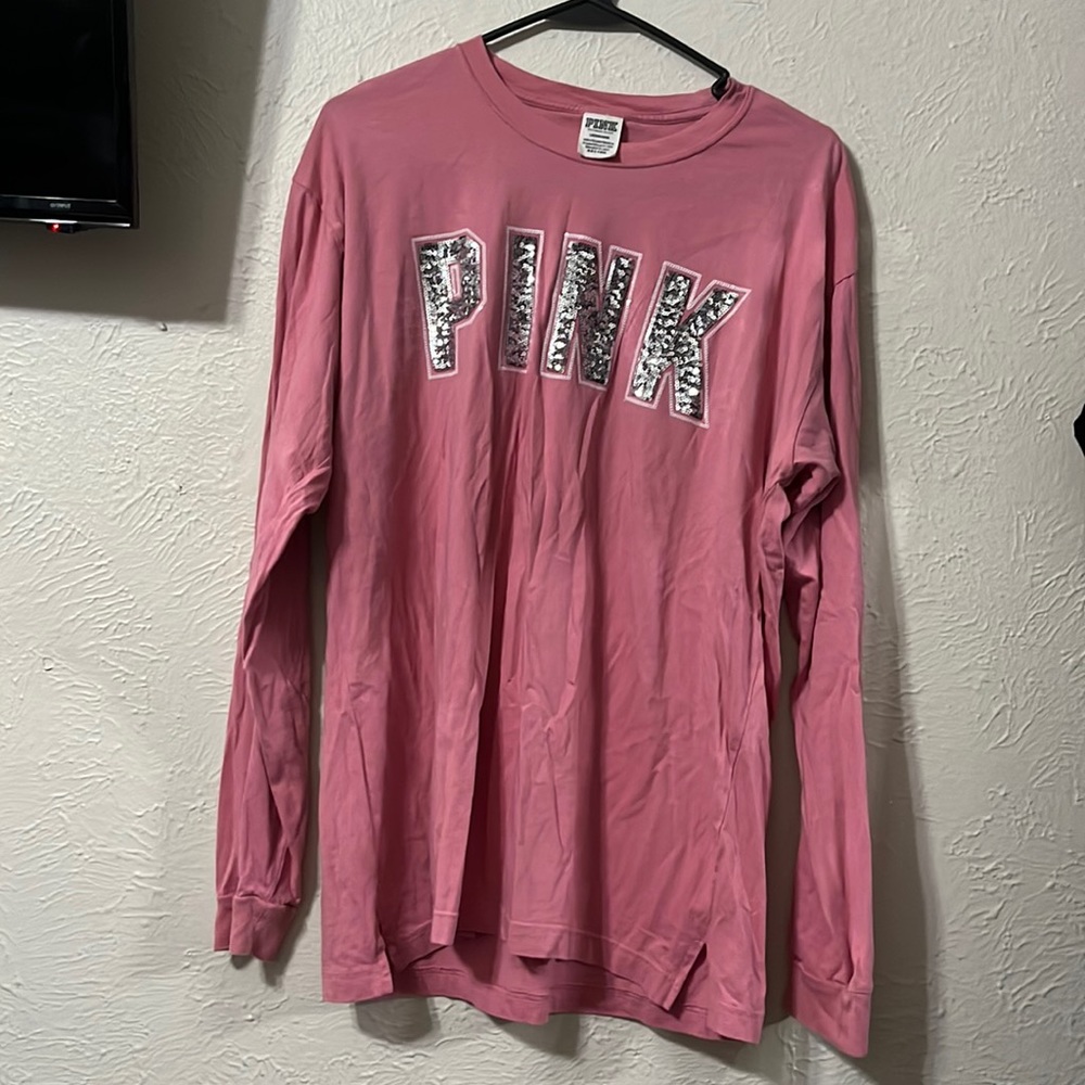 Long sleeve PINK tshirt